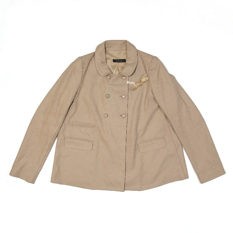Customer Appreciation Sale classic trench coatTWIN SET Simona Barbieri Jacket Beige Womens M