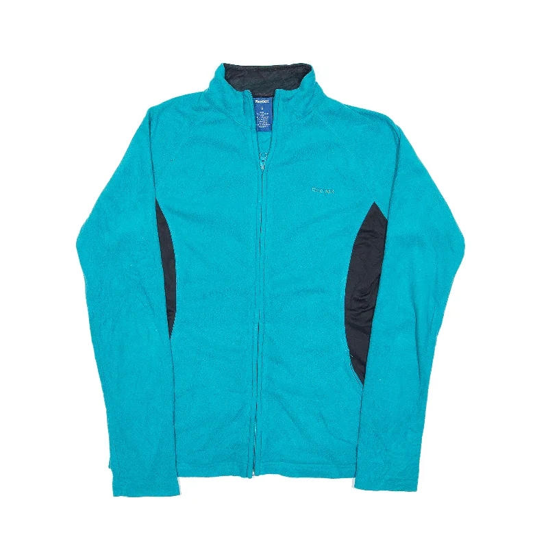 Low Prices graphic coatREEBOK Jacket Blue Fleece Womens S