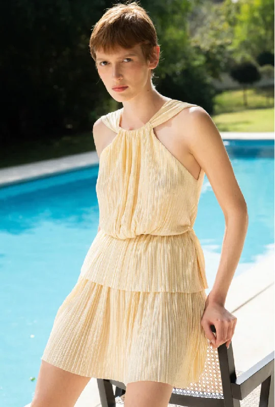 Crazy Deals SABINA MUSAYEV PALE YELLOW TOP