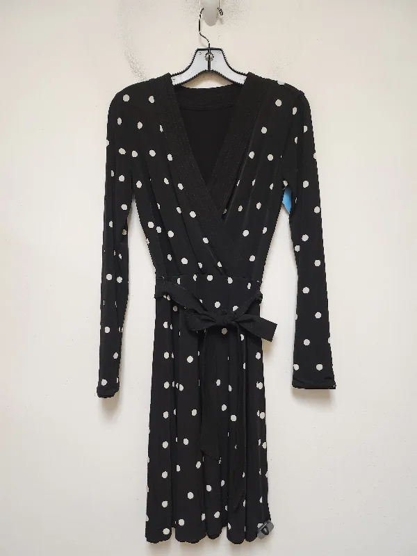 Discount Extravaganza modern dressDress Casual Short By White House Black Market In Polkadot Pattern, Size: Xs