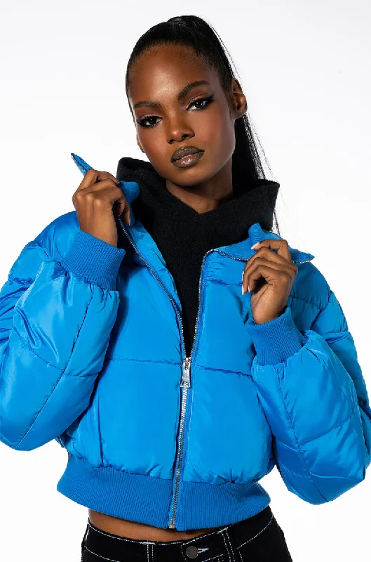Loyalty Reward minimalist jacketI'M BLUE DA PA DEE PUFFER