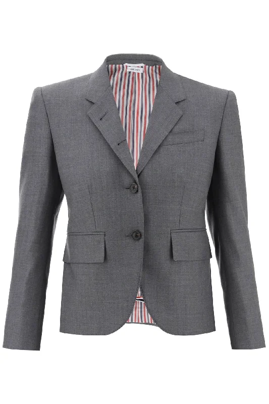 Markdowns Thom e Women's Single-Breasted Cropped Jacket In 120'S Wool