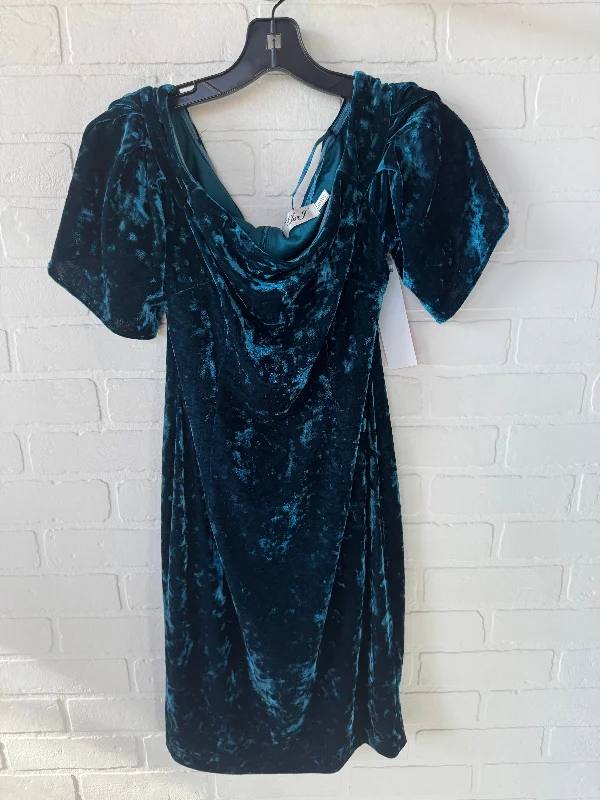 Inventory Reduction tiered dressDress Casual Midi By Eliza J In Teal, Size: S