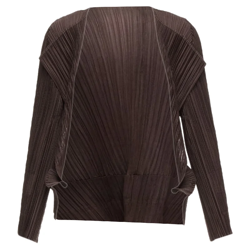 Limited Quantity Issey Miyake Pleats Please Plisse 3D Cut Cardigan Jacket