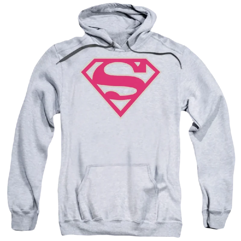 Hurry In bold hoodie with logoSuperman Crimson & Gray Shield - Pullover Hoodie