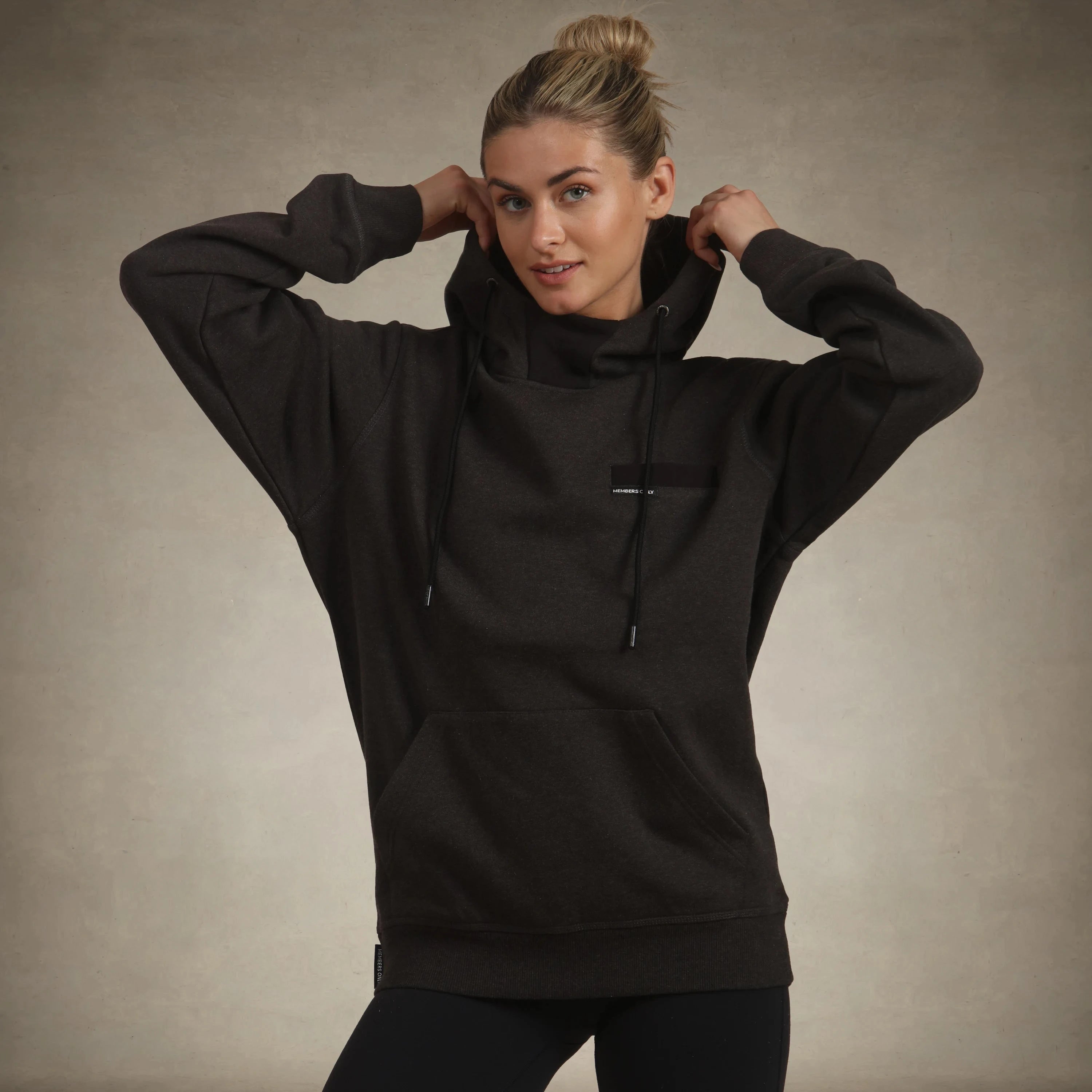 Clearance Items Women's Jayden Colorblock Oversized Hooded Sweatshirt