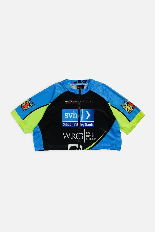 Sale Event breathable gym hoodieRework Crop Cycling Jersey - XXL