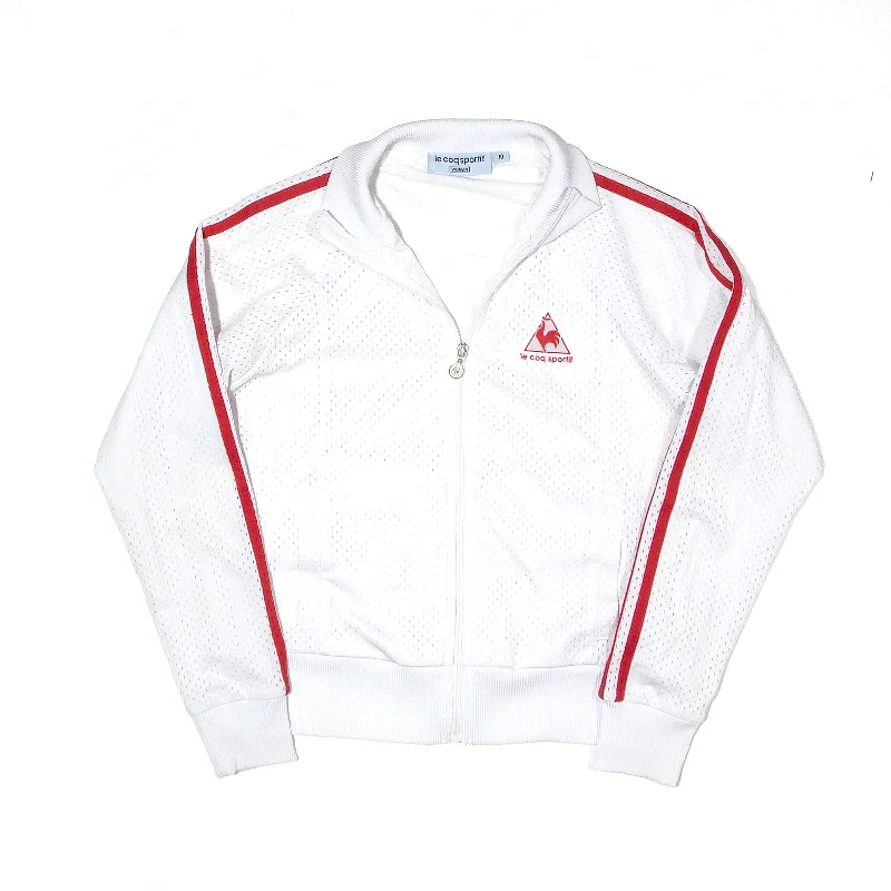 Price Drop cozy fleece coatLE COQ SPORTIF Jacket White Track Womens S