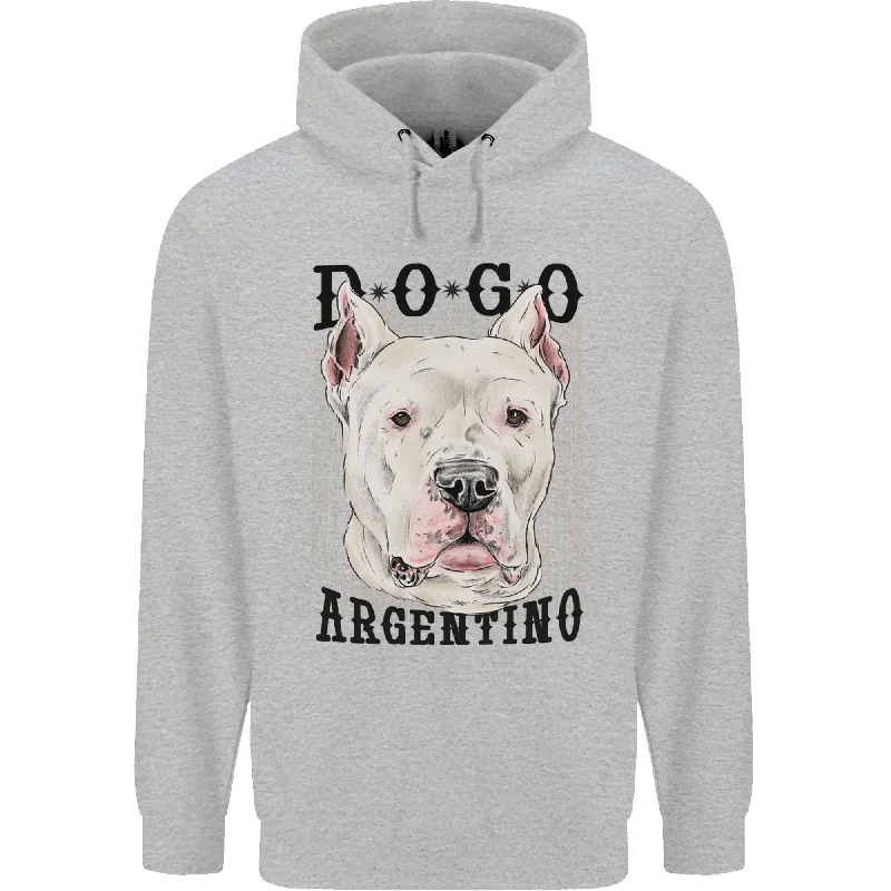 Buy Now classic pullover hoodieA Dogo Argentino Dog Mens 80% Cotton Hoodie