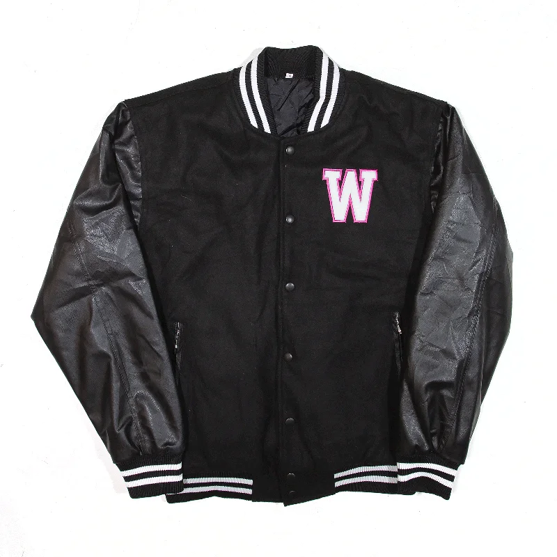 Special Savings chic coatNursing Wonkwang University Varsity Jacket Black Womens L