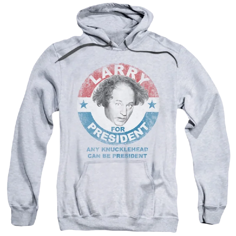 New Markdowns minimalist hoodieThree Stooges, The Larry For President - Pullover Hoodie New Markdowns minimalist hoodieThree Stooges, The Larry For President - Pullover Hoodie