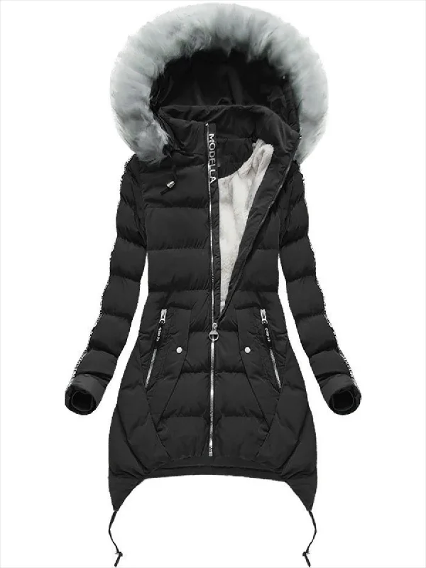 Deal of the Week lightweight winter coatHooded Pocket Warm Down Coat