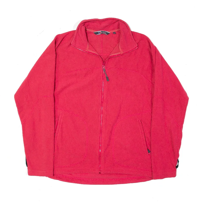 Anniversary Sale stylish coatBERGHAUS Jacket Pink Fleece Womens M