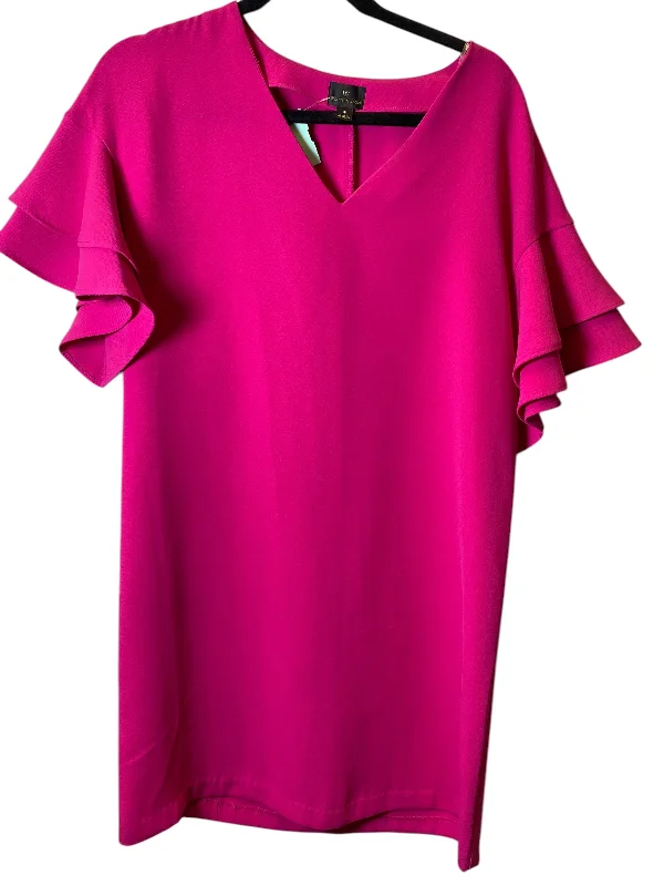 Deep Discounts v-neck dressDress Casual Short By Worthington In Pink, Size: S