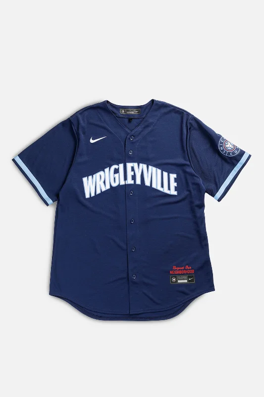 Reduced Prices fitted workout sweatshirtChicago Cubs MLB Jersey - L