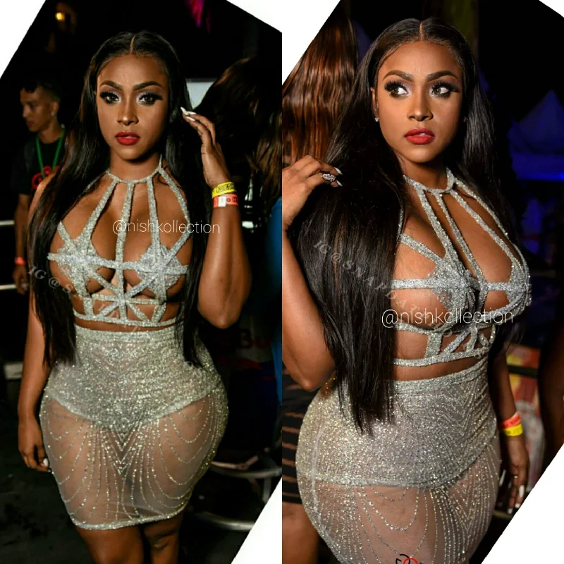 Price Buster Shimmer trapqueen harness top and skirt set