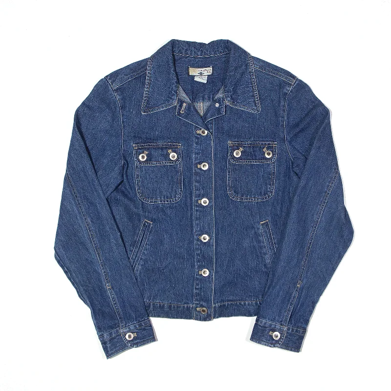 Exclusive Preview slim fit coatCARIBBEAN JOE Jacket Blue Denim Womens M